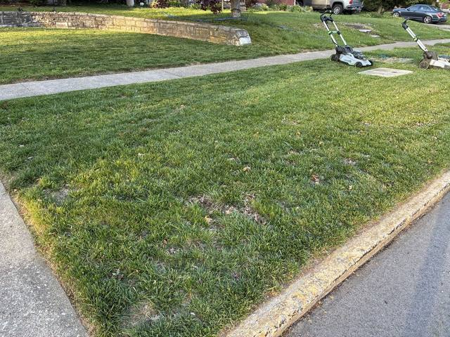 Mowing job — route day — gear out